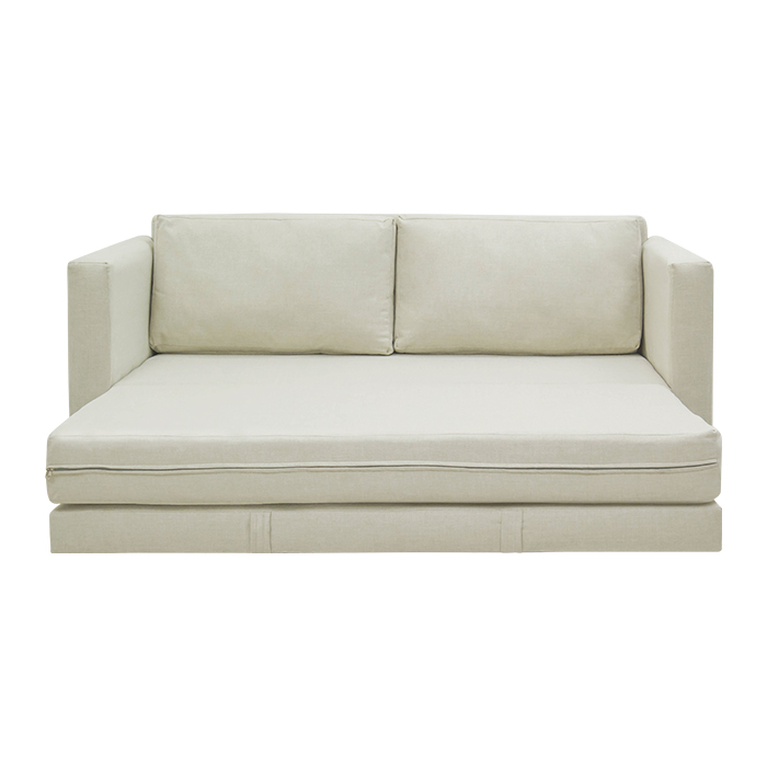 Sofa Cama Tela Taupe Koia | Sofá Cama y Futones | salas